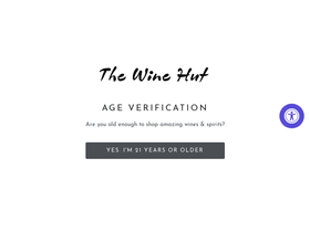 thewinehutnyc.com homepage screenshot