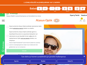 'atasunoptik.com.tr' screenshot