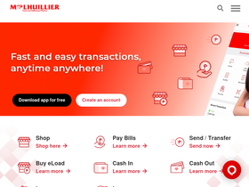 'mlhuillier.com' screenshot
