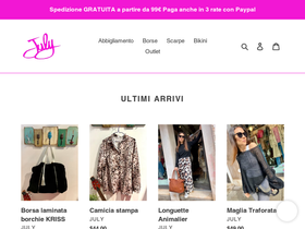 julyvenezia.it homepage screenshot