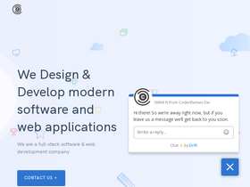 'coderthemes.com' screenshot