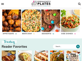 'persnicketyplates.com' screenshot