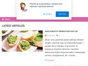 'zdravailepa.com' screenshot
