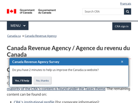 'cra-arc.gc.ca' screenshot