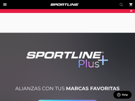 'sportline.com.co' screenshot