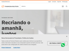 'thomsonreuters.com.br' screenshot