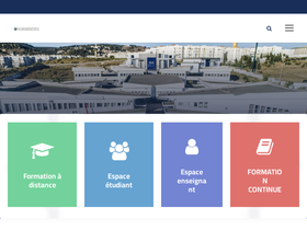 'fsjest.ma' screenshot