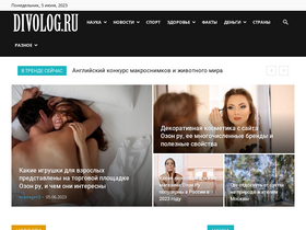 'divolog.ru' screenshot