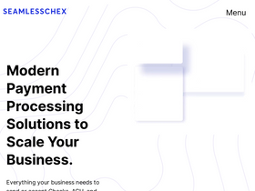 'seamlesschex.com' screenshot