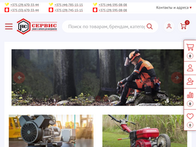 'ns-service.by' screenshot