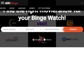 'digitbinge.in' screenshot