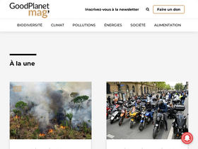 'goodplanet.info' screenshot