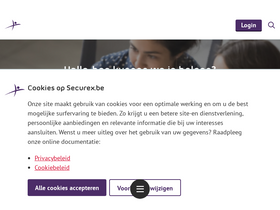 'securex.be' screenshot