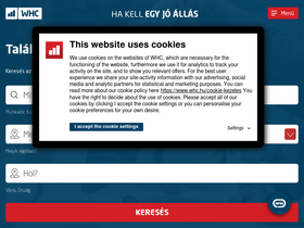 'whc.hu' screenshot