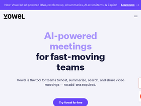 'vowel.com' screenshot