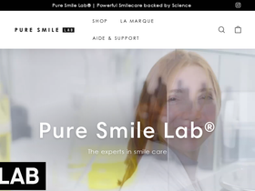 puresmilelab.com homepage screenshot