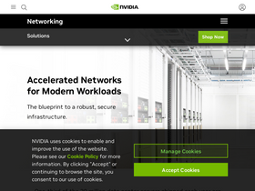 'mellanox.com' screenshot