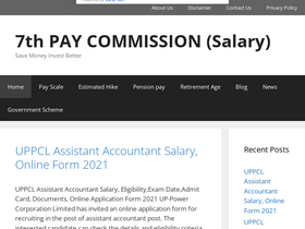 '7thpaycommissioninfo.in' screenshot