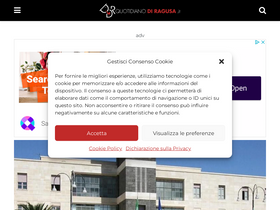 'quotidianodiragusa.it' screenshot