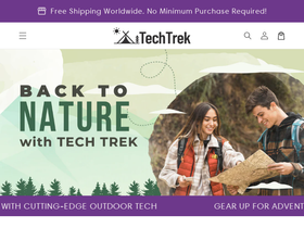 techtrekgear.com homepage screenshot