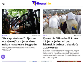 'bosnainfo.ba' screenshot