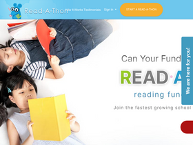 'read-a-thon.com' screenshot