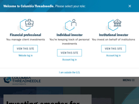 'columbiathreadneedleus.com' screenshot