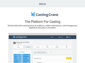 'castingcrane.com' screenshot