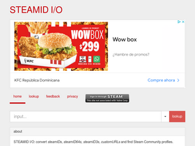 'steamid.io' screenshot
