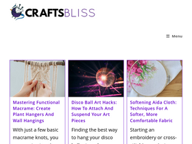 'craftsbliss.com' screenshot