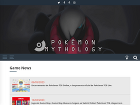 'pokemythology.net' screenshot