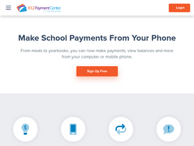 'k12paymentcenter.com' screenshot