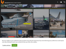 'milmag.pl' screenshot
