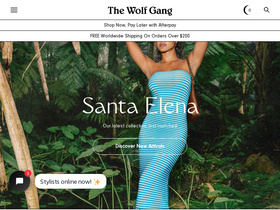 thewolfgang.com homepage screenshot