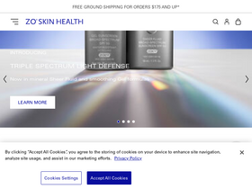 'zoskinhealth.com' screenshot