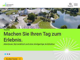 'olympiapark.de' screenshot