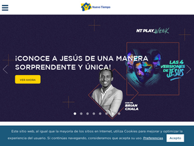 'nuevotiempo.org' screenshot