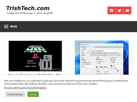 'trishtech.com' screenshot