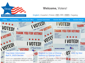 'chicagoelections.gov' screenshot