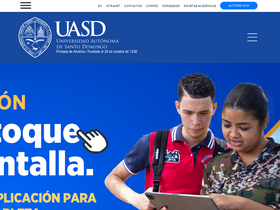'uasd.edu.do' screenshot