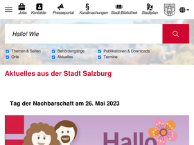 'stadt-salzburg.at' screenshot