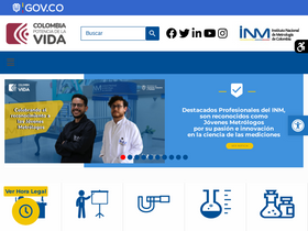'inm.gov.co' screenshot