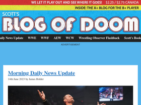 'blogofdoom.com' screenshot