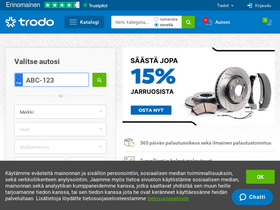 'trodo.fi' screenshot