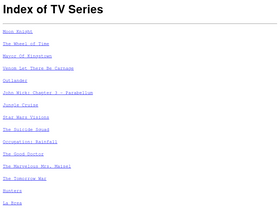 'indexoftvseries.com' screenshot