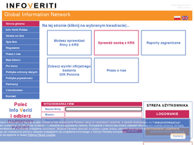 'infoveriti.pl' screenshot