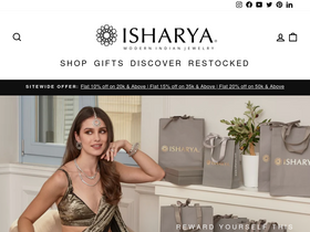 'isharya.com' screenshot