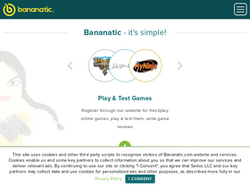 'bananki.pl' screenshot