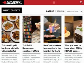 'discoverkl.com' screenshot
