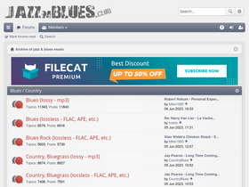 'jazznblues.club' screenshot